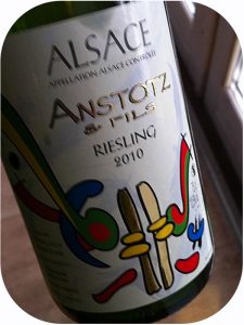 2010 Domaine Anstotz & Fils, Riesling, Alsace, Frankrig