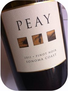 2011 Peay Vineyards, Sonoma Coast Pinot Noir, Californien, USA