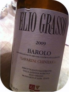 2009 Elio Grasso, Barolo Gavarini Chiniera, Piemonte, Italien