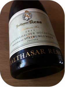 2011 Weingut Balthasar Ress, Assmannshäuser Höllenberg Spätburgunder, Rheingau, Tyskland