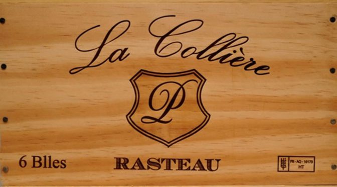 2012 Domaine la Collière, Rasteau Esprit D’argiles, Rhône, Frankrig