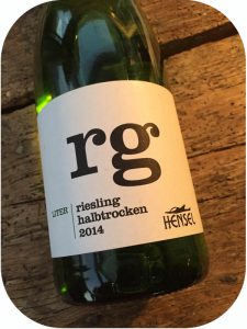 2014 Weingut Hensel, Liter Riesling Halbtrocken, Pfalz, Tyskland