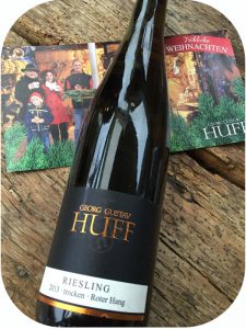 2013 Weingut Georg Gustav Huff, Riesling Roter Hang Trocken, Rheinhessen, Tyskland