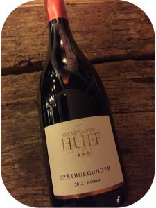 2012 Weingut Georg Gustav Huff, Spätburgunder ***, Rheinhessen, Tyskland