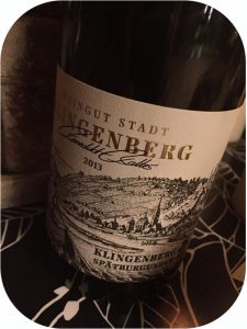 2013 Weingut Stadt Klingenberg, Klingenberg Spätburgunder, Franken, Tyskland