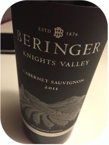 2011 Beringer Vineyards, Knights Valley Cabernet Sauvignon, Californien, USA