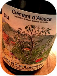 N.V. Anna et André Durrmann, Crémant d´Alsace Brut, Alsace, Frankrig