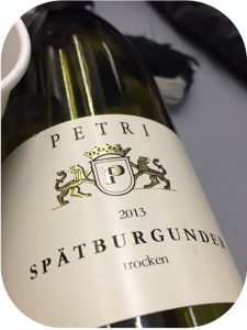 2013 Weingut Petri, Spätburgunder, Pfalz, Tyskland