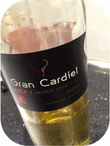 2012 Bodegas Félix Lorenzo Cachazo, Gran Cardiel Verdejo Viura, Rueda, Spanien