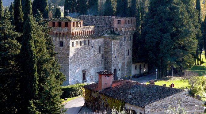 2010 Castello del Trebbio, Pazzesco, Toscana, Italien