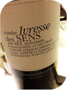 2011 Domaine Sol Payré, Ivresse des Sens, Roussillon, Frankrig