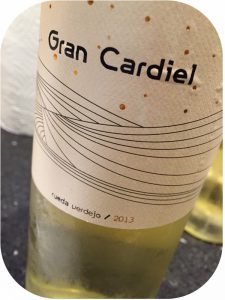 2013 Bodegas Félix Lorenzo Cachazo, Gran Cardiel Verdejo, Rueda, Spanien