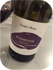 2011 Domaine Nicolas Réau, Pompois, Loire, Frankrig