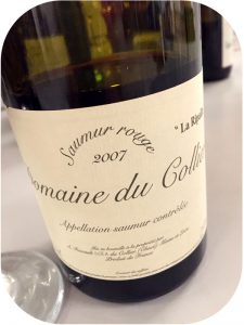 2007 Domaine du Collier, Saumur La Ripaille, Loire, Frankrig