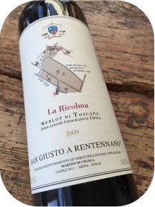 2009 San Giusto a Rentennano, La Ricolma Merlot di Toscana IGT, Toscana, Italien