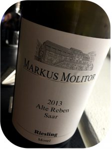 2013 Weingut Markus Molitor, Riesling Alte Reben Saar Trocken, Mosel, Tyskland