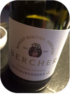 2012 Weingut Bercher, Burkheimer Feuerberg Spätburgunder Großes Gewächs, Baden, Tyskland