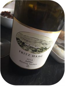 2014 Weingut Fritz Haag, Brauneberger Juffer Riesling Trocken GG, Mosel, Tyskland