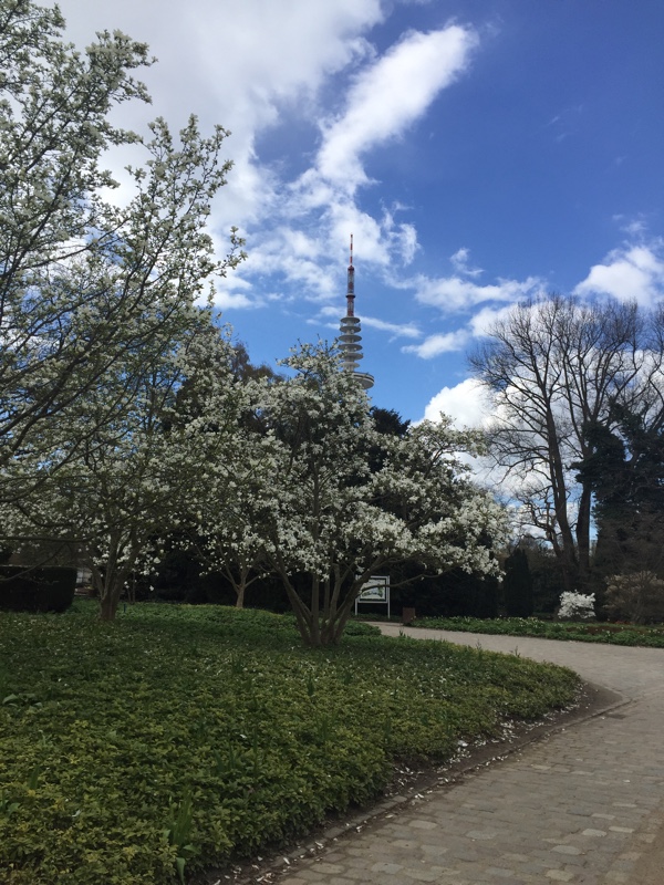 Forårsstemning i Planten und Blumenpark