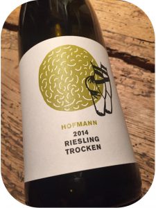 2014 Weingut Hofmann, Riesling Trocken, Rheinhessen, Tyskland