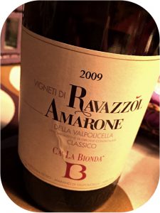 2009 Ca’ La Bionda, Vigneti di Ravazzol Amarone Classico delle Valpolicella, Veneto, Italien