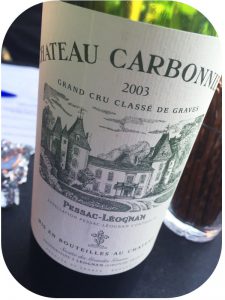 2003 Château Carbonnieux, Pessac-Léognan, Bordeaux, Frankrig