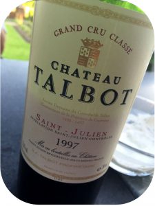 1997 Château Talbot, Saint-Julien, Bordeaux, Frankrig