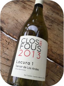 2014 Clos des Fous, Chardonnay Locura 1, Cachapoal Valley, Chile