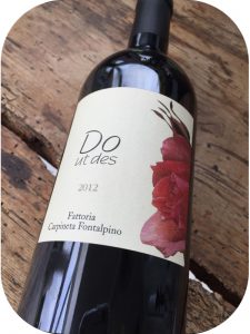 2012 Fattoria Carpineta Fontalpino, Do Ut Des IGT, Toscana, Italien