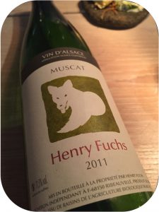 2011 Henry Fuchs et Fils, Muscat, Alsace, Frankrig