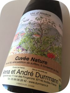 2014 Anna et André Durrmann, Pinot Noir Cuvée Nature, Alsace, Frankrig