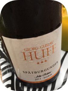 2011 Weingut Georg Gustav Huff, Spätburgunder Alte Reben, Rheinhessen, Tyskland