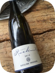 2013 Weingut von Racknitz, Riesling Trocken, Nahe, Tyskland