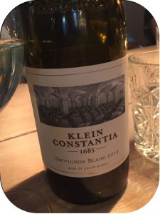 2014 Klein Constantia, Sauvignon Blanc, Western Cape, Sydafrika