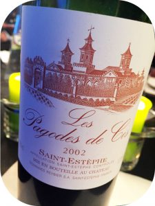 2002 Château Cos d'Estournel, Les Pagodes de Cos Saint-Estèphe, Bordeaux, Frankrig