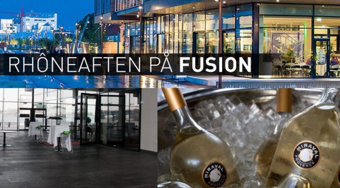 Rhôneaften m/Matthieu Perrin … ved kaptajnbordet på Fusion