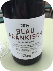 2014 Weingut Moric, Blaufränkisch, Burgenland, Østrig