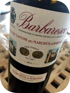 2012 Marchesi di Barolo, Barbaresco, Piemonte, Italien