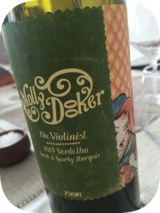 2015 Mollydooker, The Violinist Verdelho, McLaren Vale, Australien