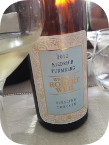 2012 Weingut Robert Weil, Kiedrich Turmberg Riesling Trocken, Rheingau, Tyskland