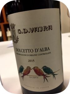 2015 G.D. Vajra, Dolcetto d'Alba, Piemonte, Italien