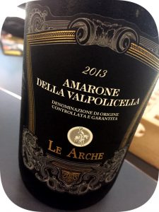 2013 Le Arche, Amarone della Valpolicella, Veneto, Italien