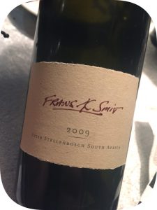 2009 Spier Wines, Frans K Smit, Stellenbosch, Sydafrika