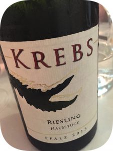 2013 Weingut Krebs, Riesling Freinsheimer Musikantenbuckel Halbstück Trocken, Pfalz, Tyskland