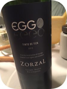 2013 Zorzal Wines, Eggo Tinto de Tiza, Mendoza, Argentina