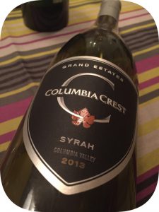 2013 Columbia Crest, Grand Estates Syrah, Washington State, USA