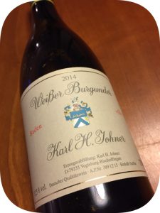 2014 Weingut Karl H. Johner, Weißer Burgunder "SJ", Baden, Tyskland