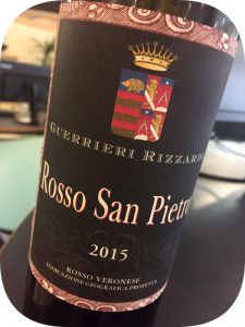 2015 Guerrieri-Rizzardi, Rosso San Pietro, Veneto, Italien