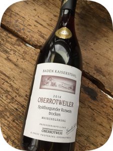 2014 Kaiserstühler Winzerverein Oberrotweil, Oberrotweiler Spätburgunder Trocken Maischegärung, Baden, Tyskland