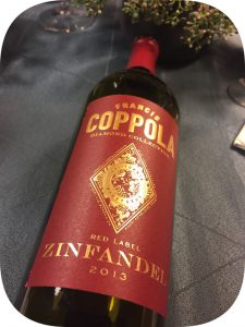 2013 Francis Ford Coppola Winery, Zinfandel Diamond Collection, Californien, USA